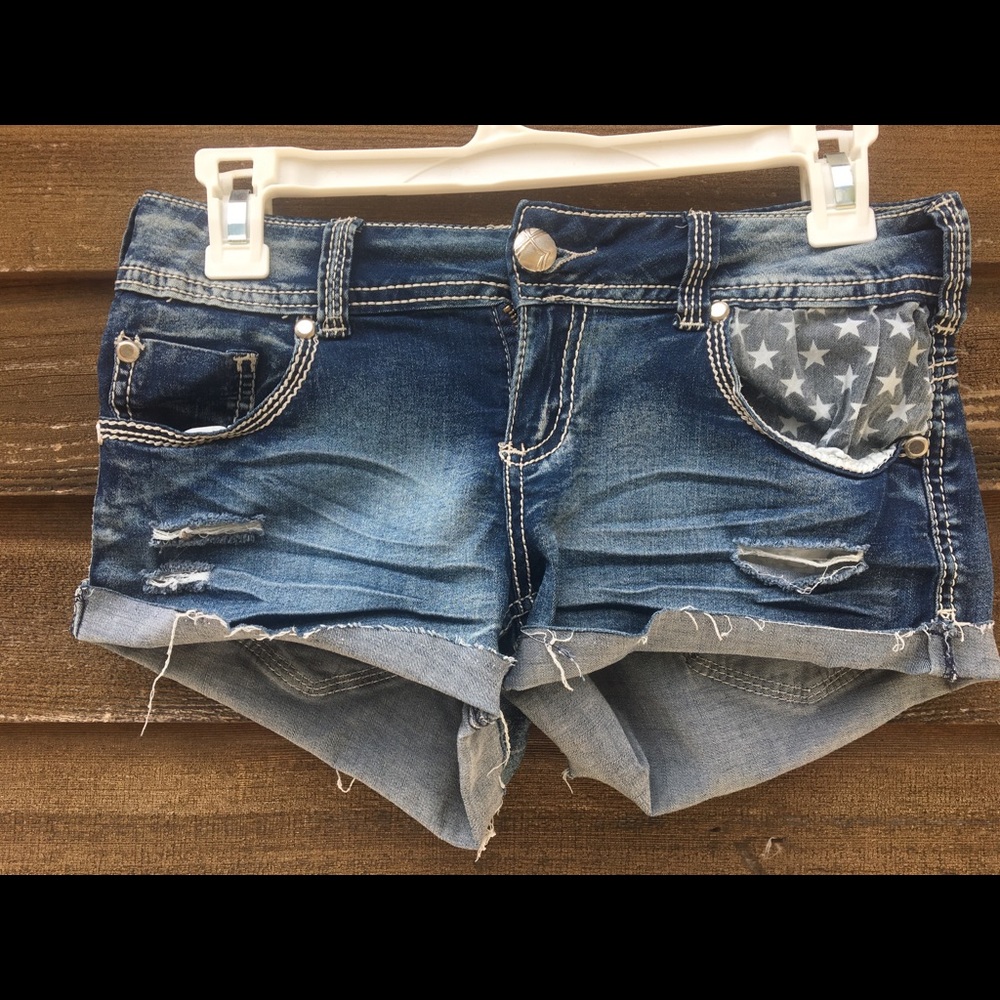 Almost Famous Jean Shorts